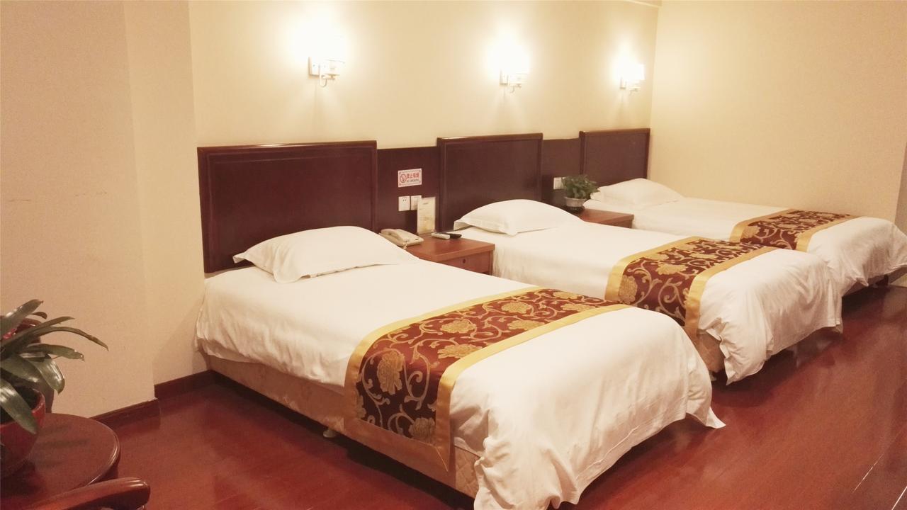 Greentree Inn Jiangsu Nanjing Jiangning Dongshan Walking Street Business Hotel Nanchino Esterno foto